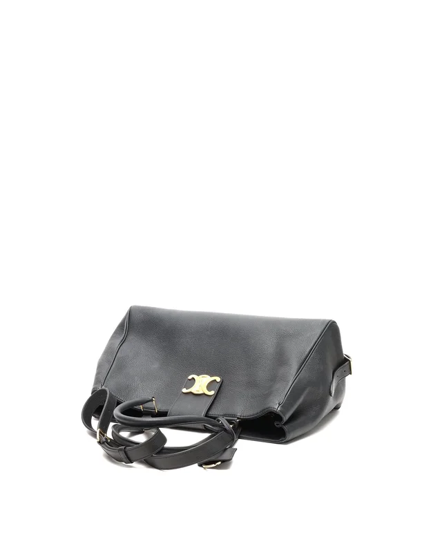 Celine 2023s Medium Appoline Trio Bag in Caviar leather from A Retro Tale, photo 5 of 9