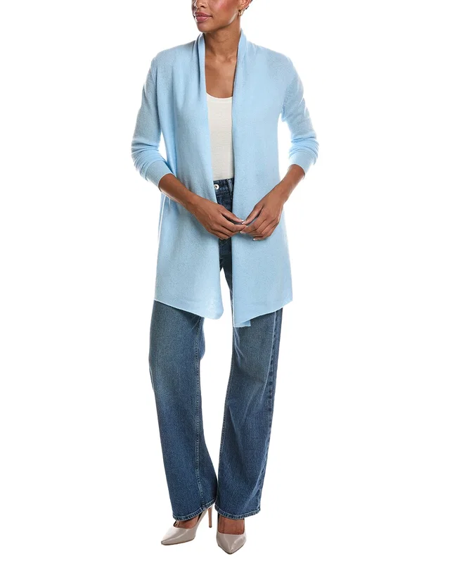 InCashmere Open Front 100% Cashmere Cardigan, image 1 of 1 from Gilt