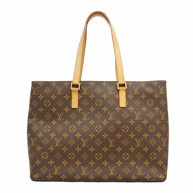 Louis Vuitton Tote Bag Monogram Luco Brown in Brown from The Reluxe