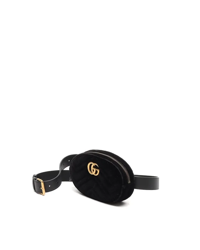 Gucci GG Marmont Velvet Belt Bag, Size 85 in Velvet from A Retro Tale, photo 2 of 2