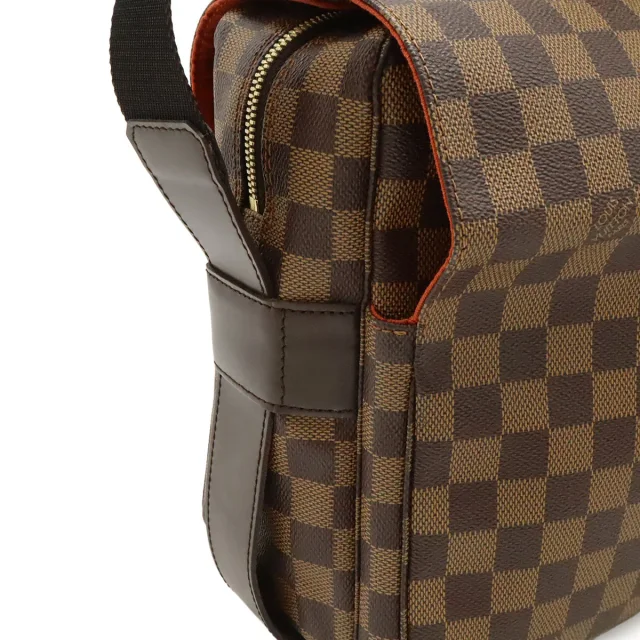 Louis Vuitton Naviglio Damier Shoulder Bag in Brown Canvas from LuxUness, photo 3 of 8