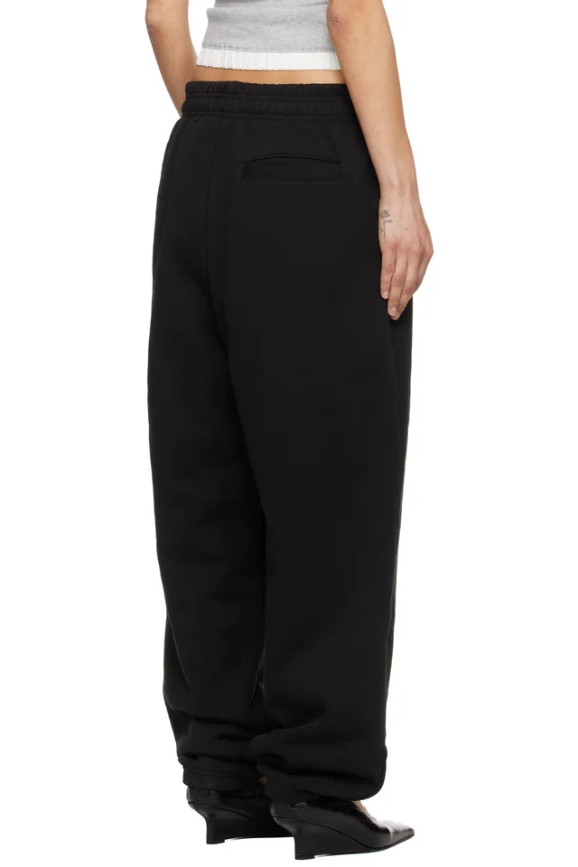 Entire Studios Black Standard Sweatpants, photo 3 of 4 from SSENSE