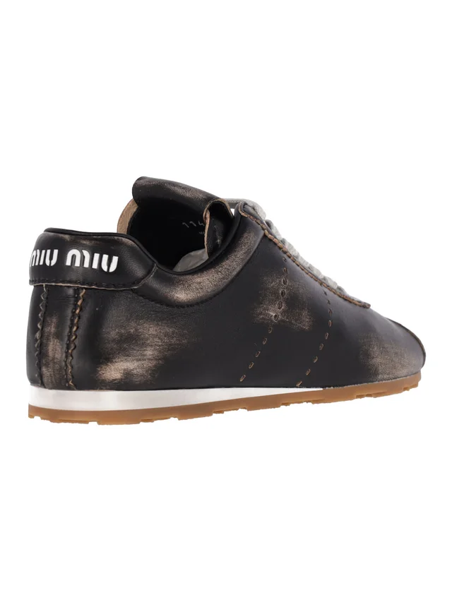 Miu Miu Lace-up sneakers, photo 4 of 5 from SENSER