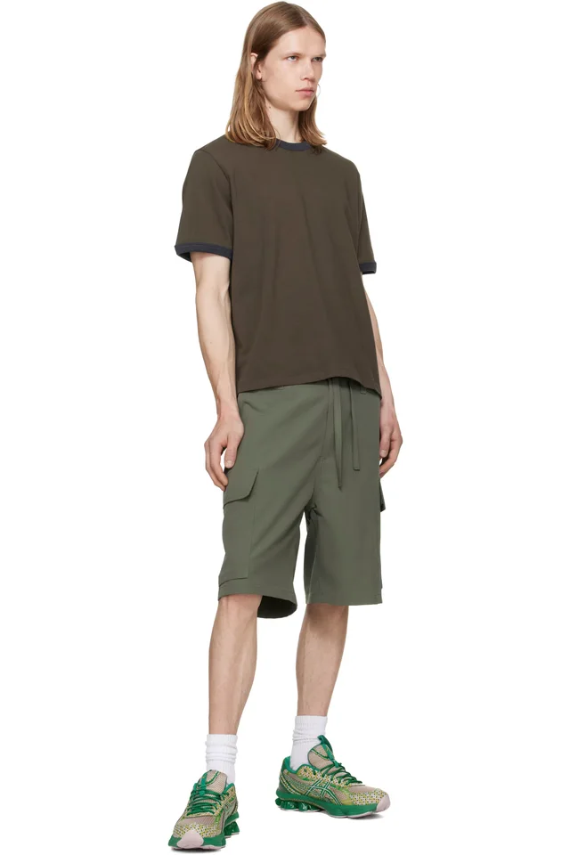 ASICS Green Kiko Kostadinov Edition US7-S Gel-Kinetic Fluent Sneakers, photo 5 of 5 from SSENSE