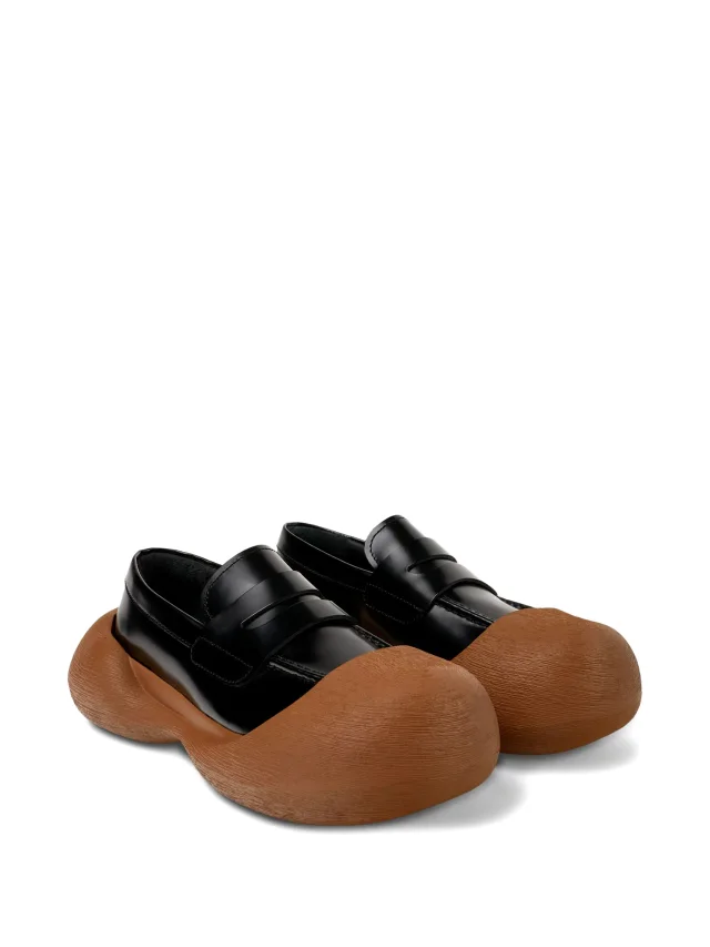 CamperLab Caramba penny leather loafers, photo 2 of 2 from FARFETCH