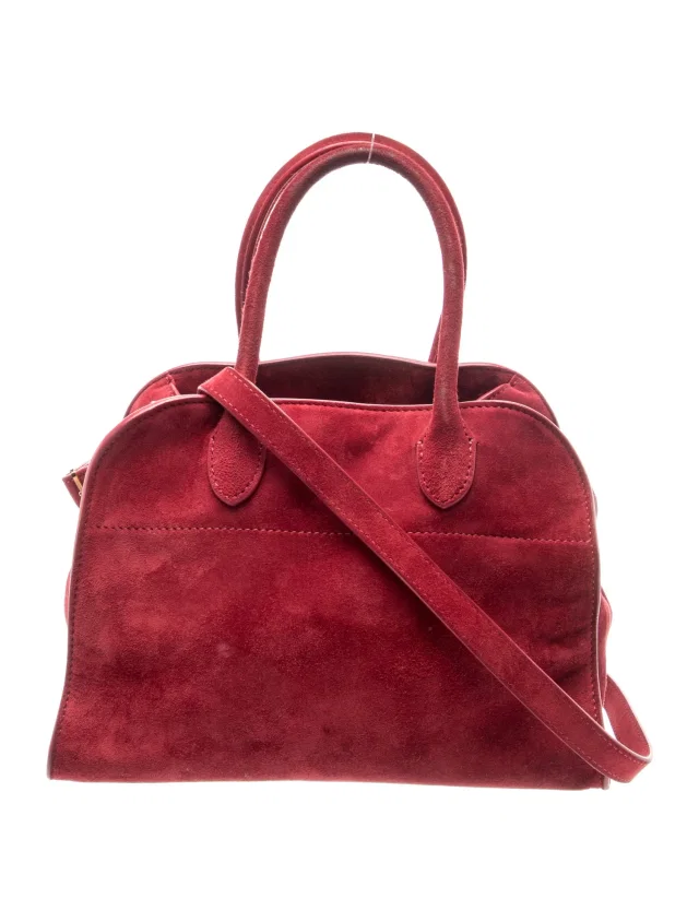 The Row Suede Margaux in Suede from The RealReal