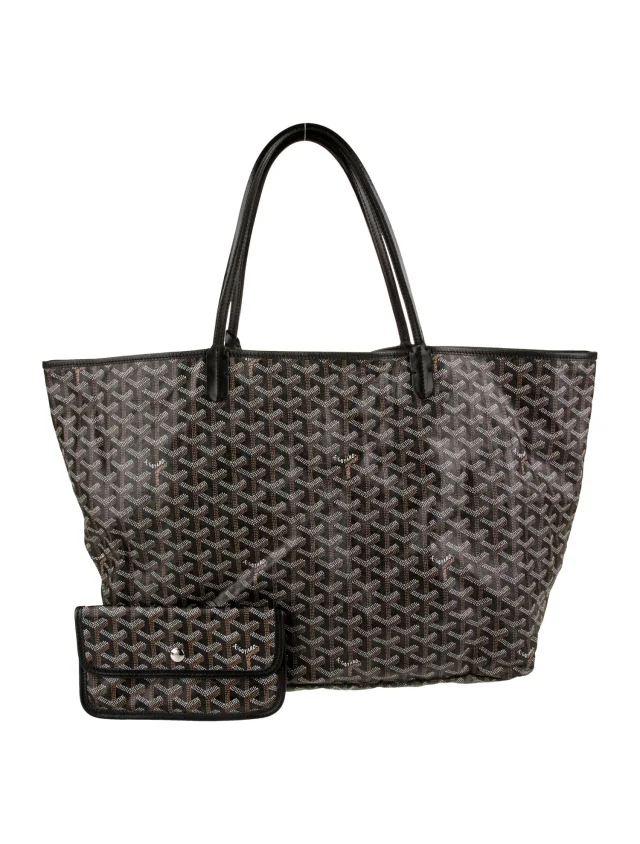 Goyard Tote Shoulder in black Canvas from The RealReal, photo 4 of 6