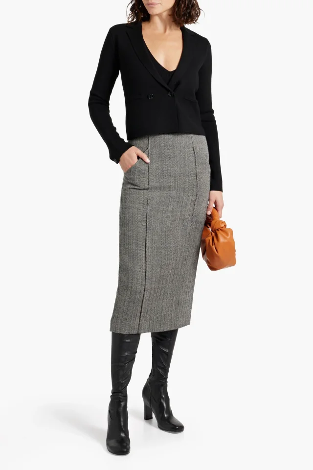Rag & Bone Joy Double-Breasted Merino Wool-Blend Blazer, photo 2 of 4 from THE OUTNET