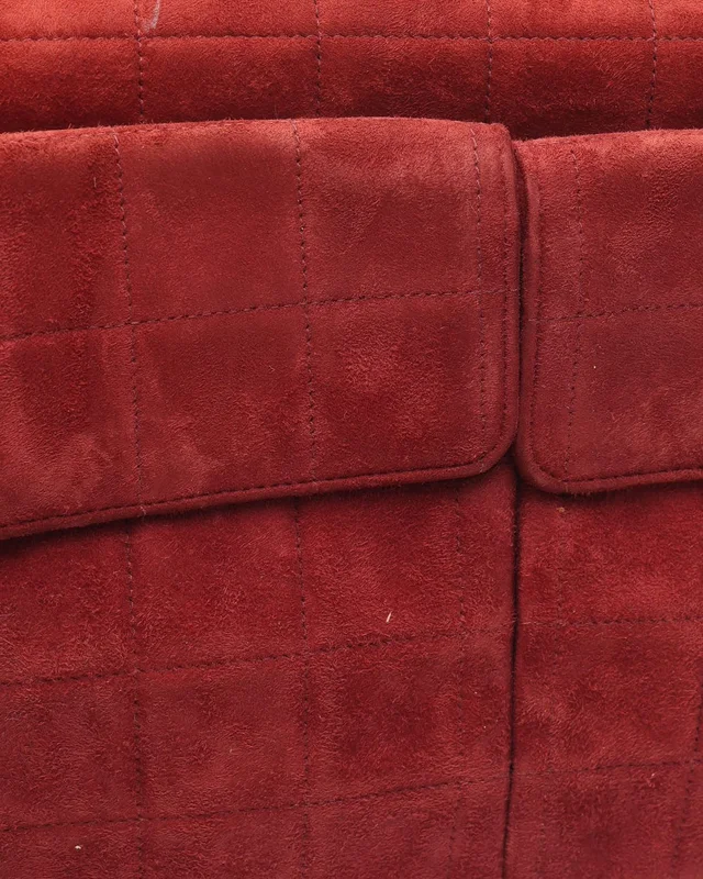 Chanel Square Quilted Mademoiselle Flap Bag in Suede from A Retro Tale, photo 11 of 15
