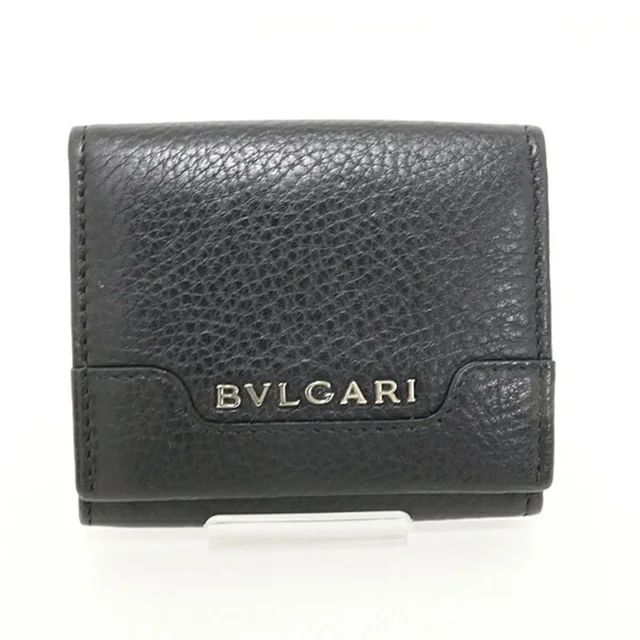 Bvlgari Coin Case, Black in black Leather from Grailed