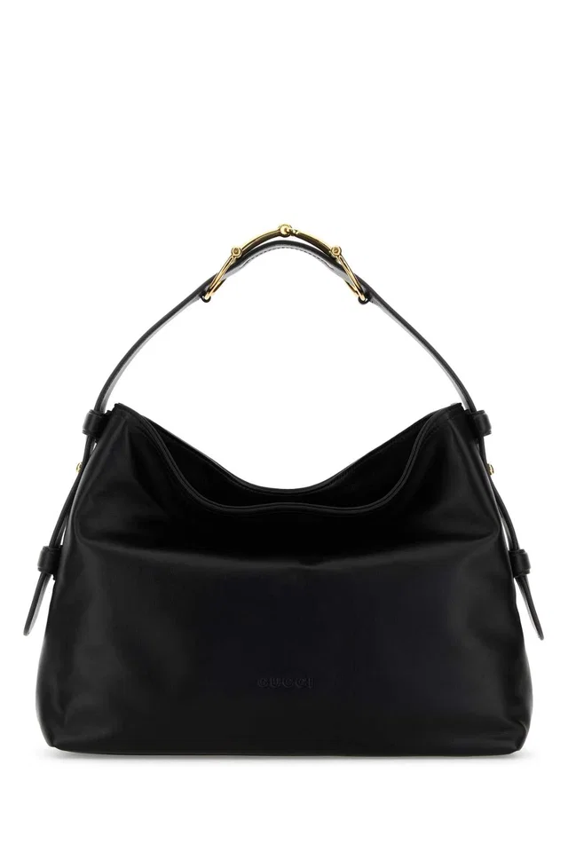 Gucci Beatrix Shoulder Bag — Black in Black Leather from HEWI