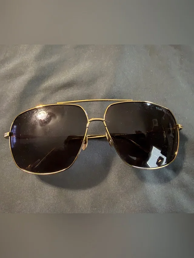 Tom Ford John-02 (Tf746) Luxury Men's Navigator/Square Sunglasses in black|gold from Poshmark