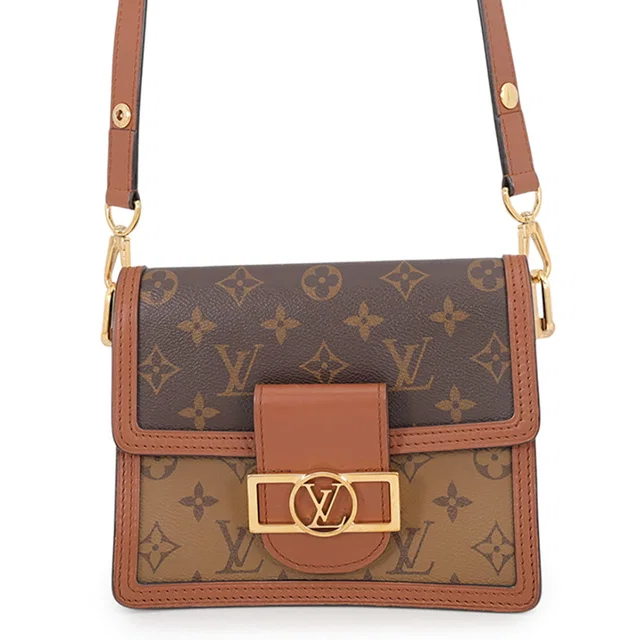 Louis Vuitton Dauphine mini NoirM45959 Monogram Reverse Canvas in Canvas from GALLERY RARE