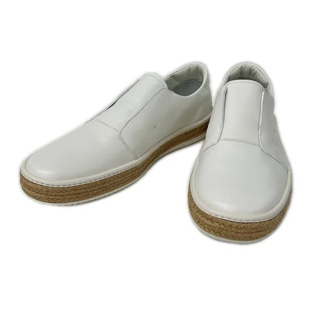 Prada Espadrilles Sole Slip in Leather from The Reluxe