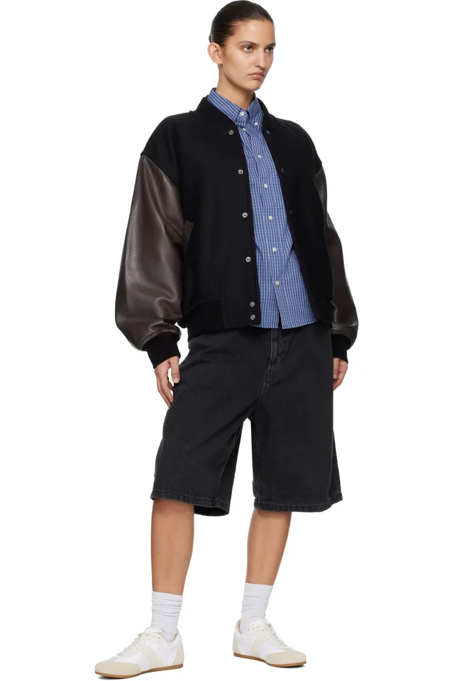 Carhartt Work In Progress Black Brandon Shorts, photo 4 of 4 from SSENSE