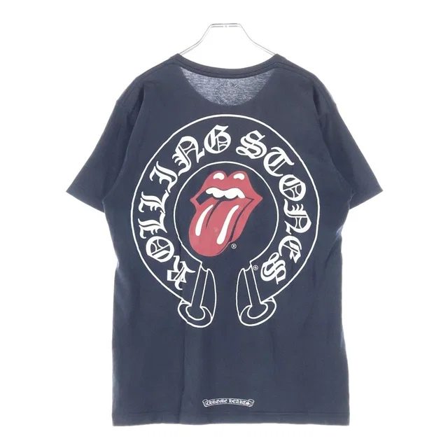 Chrome Hearts Vintage the Rolling Stones Lip&tongue Horseshoe & Short Sleeve from The Reluxe