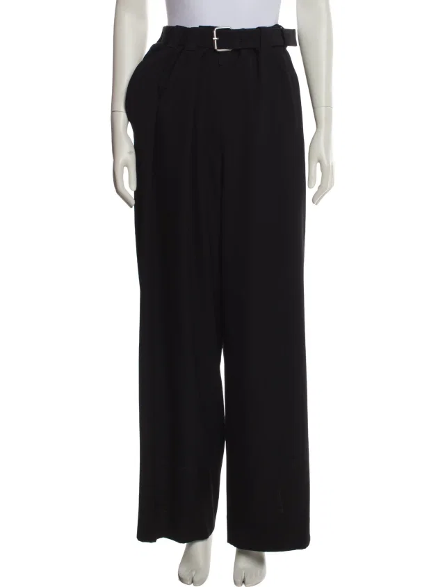 The Row Nerea Wide Leg Pants in black from The RealReal
