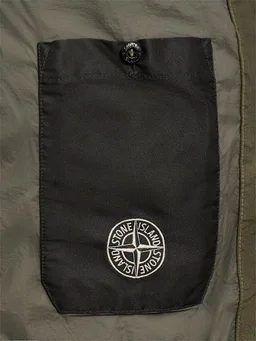 Stone Island Long down jacket with hood in 0% Polyamide, photo 6 of 6 from LUISAVIAROMA