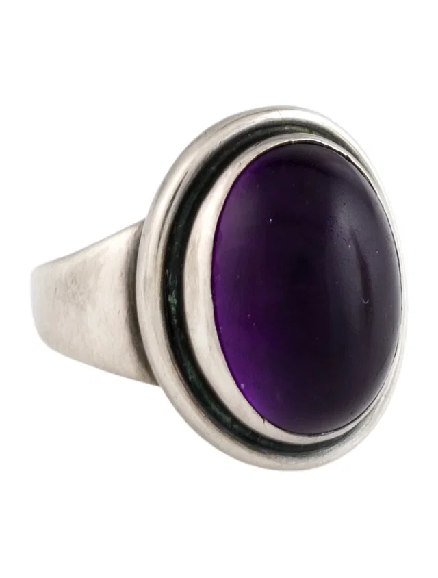Georg Jensen Amethyst Cocktail Ring in multicolor from The RealReal