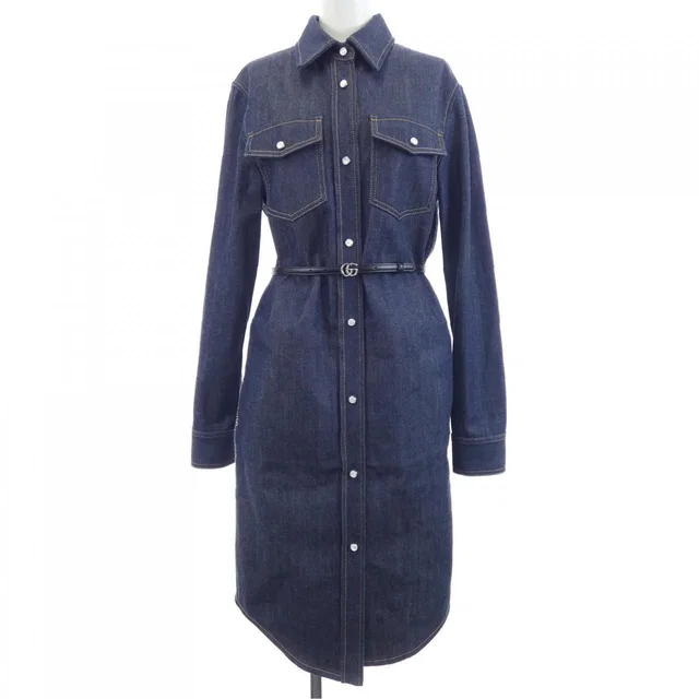 Gucci Dress Navy in Navy from The Reluxe
