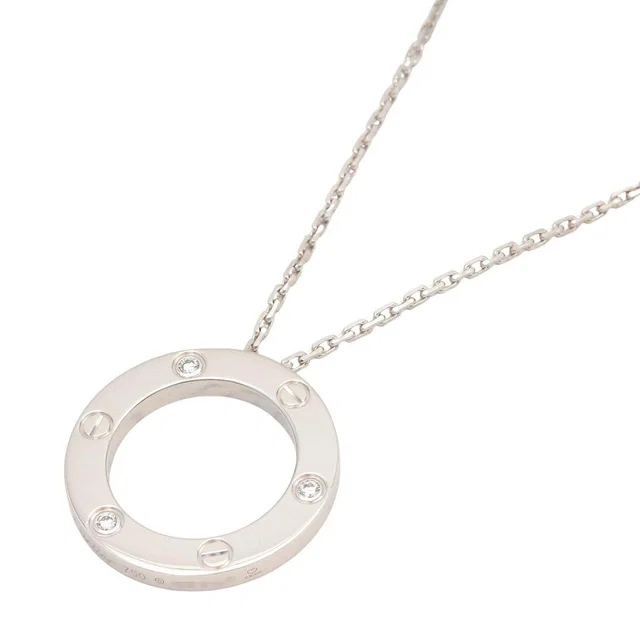 Cartier Love Circle Au750 Diamond Necklace from LuxUness
