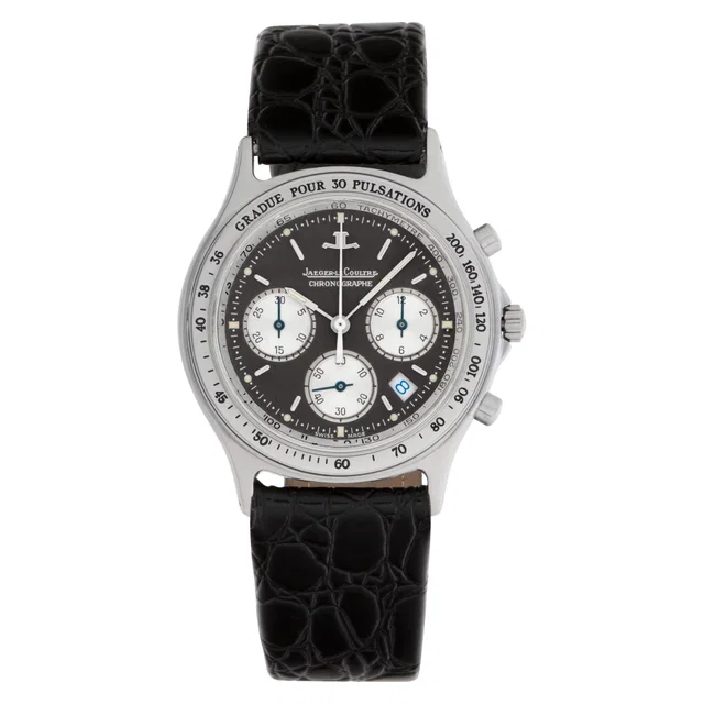 Jaeger-LeCoultre Chronograph 34mm 115.8.31 in Stainless Steel from Gray And Sons