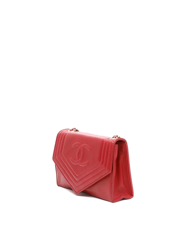 Chanel Envelope Flap Bag in Leather from A Retro Tale, photo 2 of 11
