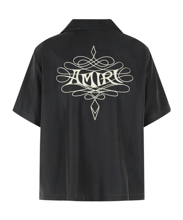 Amiri 'LASSO' BLACK POLYESTER BLEND SHIRT, photo 3 of 3 from SENSER