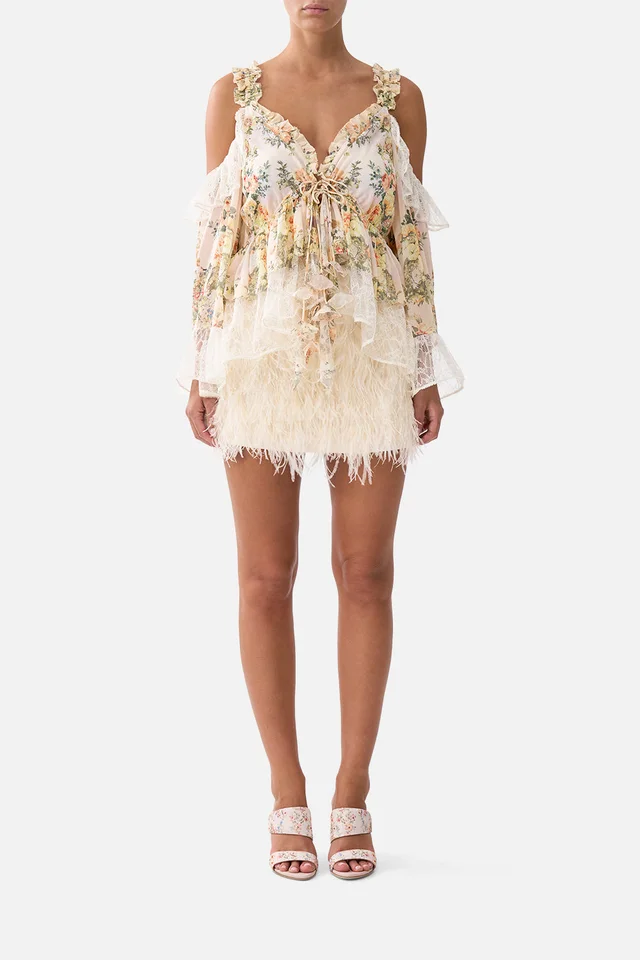 Camilla eBoutique FEATHER MINI SKIRT TWILIGHT IN ISTANBUL from CAMILLA, photo 1 of 1
