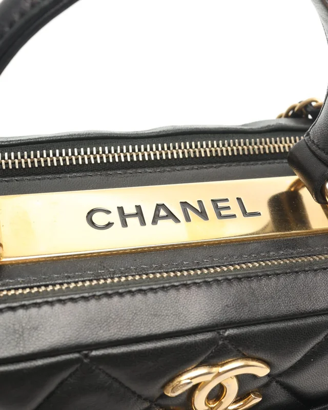 Chanel Medium Trendy Top Handle Bag in Leather from A Retro Tale, photo 6 of 12
