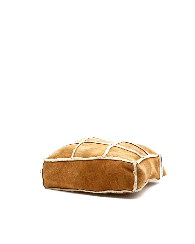 Chanel CC Mouton Patchwork Bag in Suede from A Retro Tale, photo 5 of 12