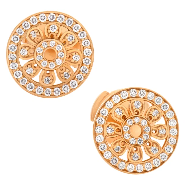 Tiffany & Co. Flower collection, Earrings stud in Pink Rose Gold from Gray And Sons