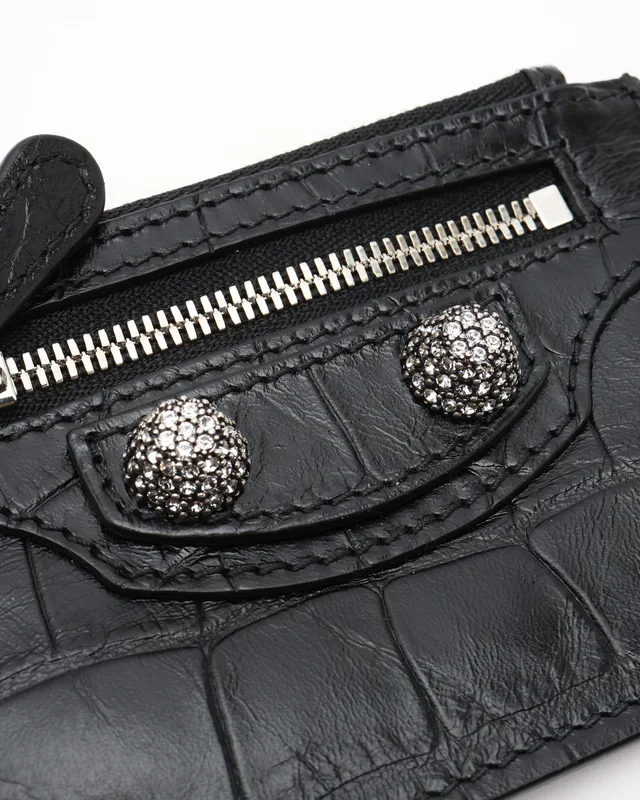 Balenciaga Le Cagole Coin Purse in Crocodile from A Retro Tale, photo 5 of 6