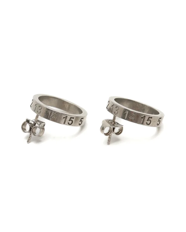 Maison Margiela Silver Earrings in Silver from A Retro Tale, photo 2 of 2