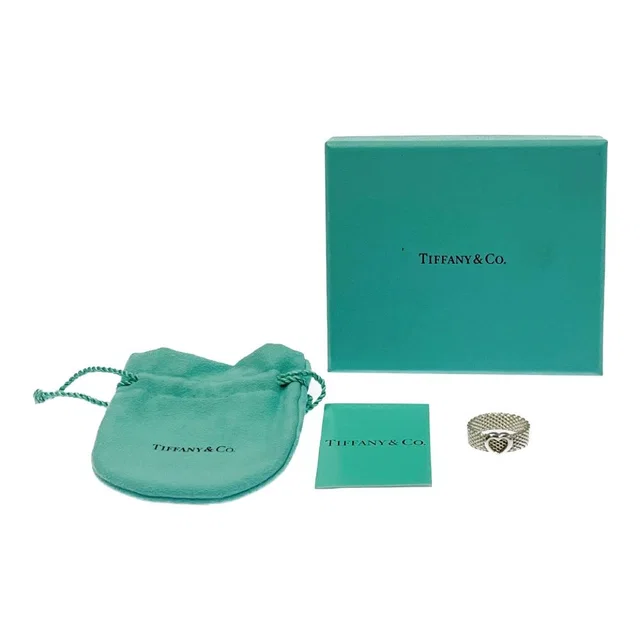 Tiffany & Co. Somerset Ring Heart in Silver from The Reluxe