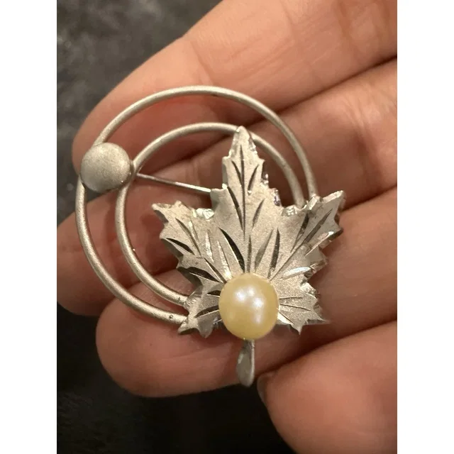 Georg Jensen Vintage Sterling Silver Brooch With A "Ster" Hallmark in silver|gray from Poshmark