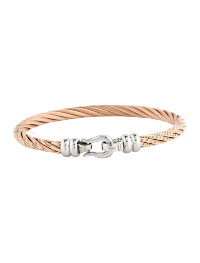 Charriol Cable Signature Ibiza Bangle, 7" in multicolor from The RealReal
