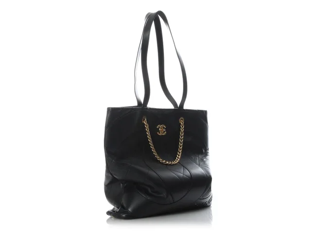 Chanel extra large black Club Monaco tote in Black Calfskin from Ann's Fabulous Finds, photo 6 of 10