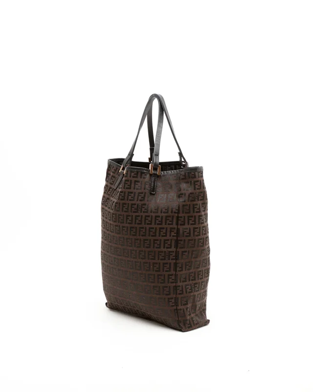 Fendi Zucchino Tote Bag in Canvas from A Retro Tale, photo 3 of 7