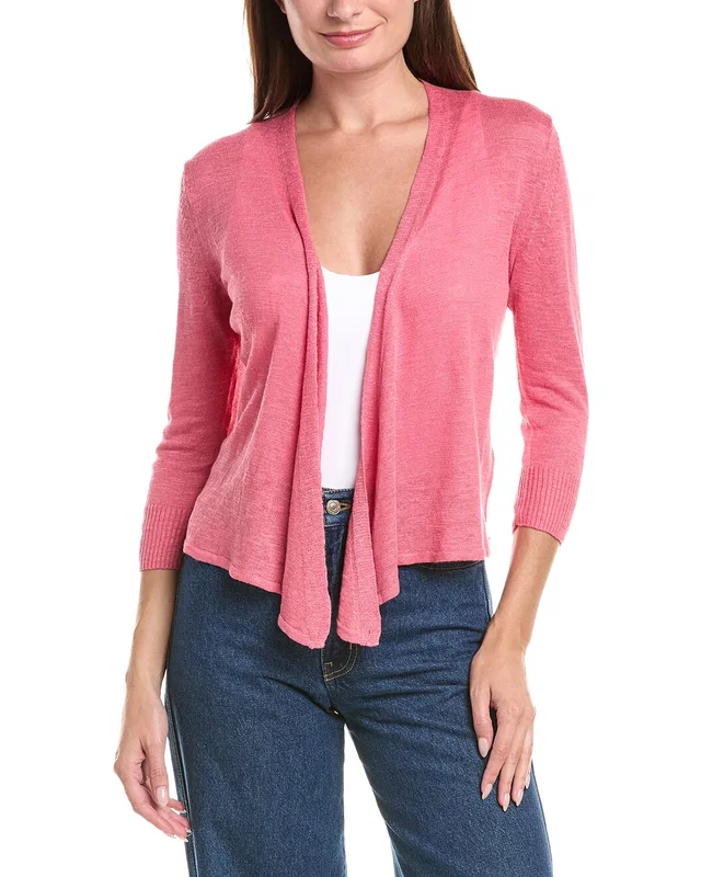 NIC+ZOE 4-Way Linen-Blend Cardigan, image 1 of 1 from Gilt