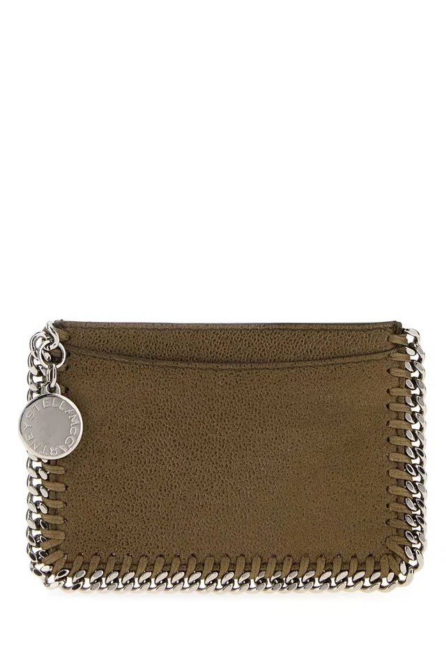 Stella McCartney Falabella Clutch — Olive in Green from HEWI