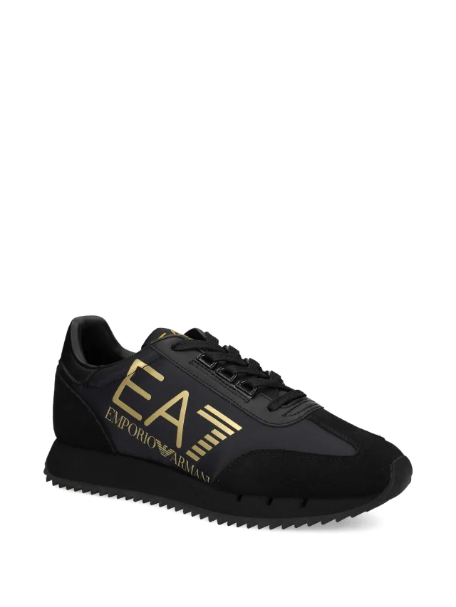 Ea7 Emporio Armani logo-detail lace-up sneakers, photo 2 of 2 from FARFETCH
