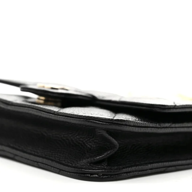 Chanel Caviar Quilted Mini Chain Belt Bag Black in Black Caviar leather from FASHIONPHILE, photo 11 of 11