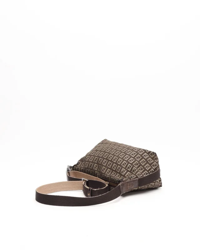 Fendi Zucchino Crossbody Bag in Canvas from A Retro Tale, photo 5 of 12