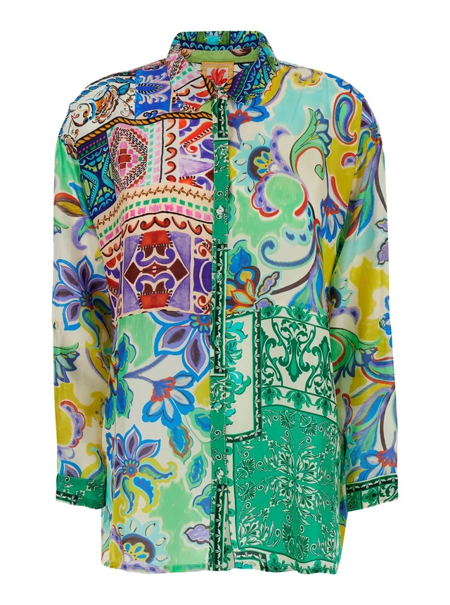 JOHNNY WAS THE AUDREY TUNIC in Multicolor, photo 2 of 6 from Gaudenzi Boutique