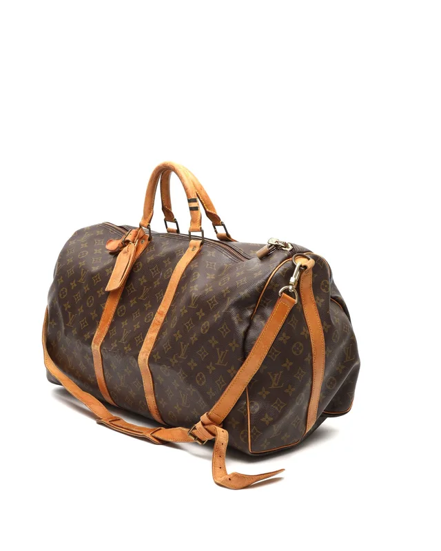 Louis Vuitton Monogram Keepall Bandoulière 50 Weekend Bag in Coated canvas from A Retro Tale, photo 2 of 17