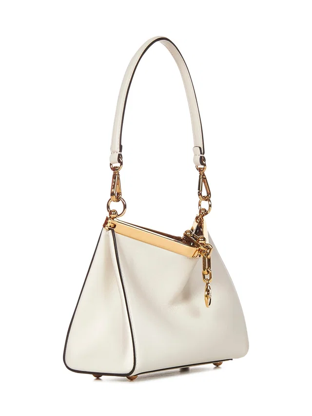 Etro Vela Shoulder Bag — White in White Calfskin from HEWI