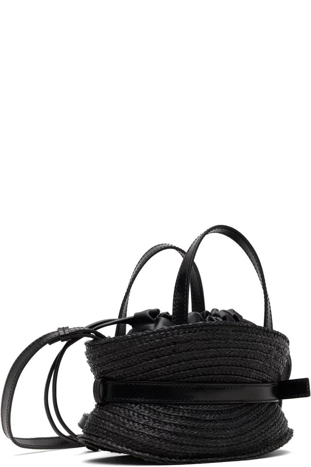BALMAIN Black Mini Shuffle Bag, photo 3 of 4 from SSENSE