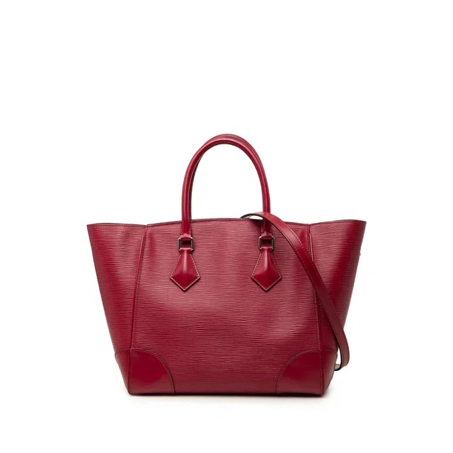 Pink Louis Vuitton Epi Phenix MM Satchel in Pink Leather from Designer Revival