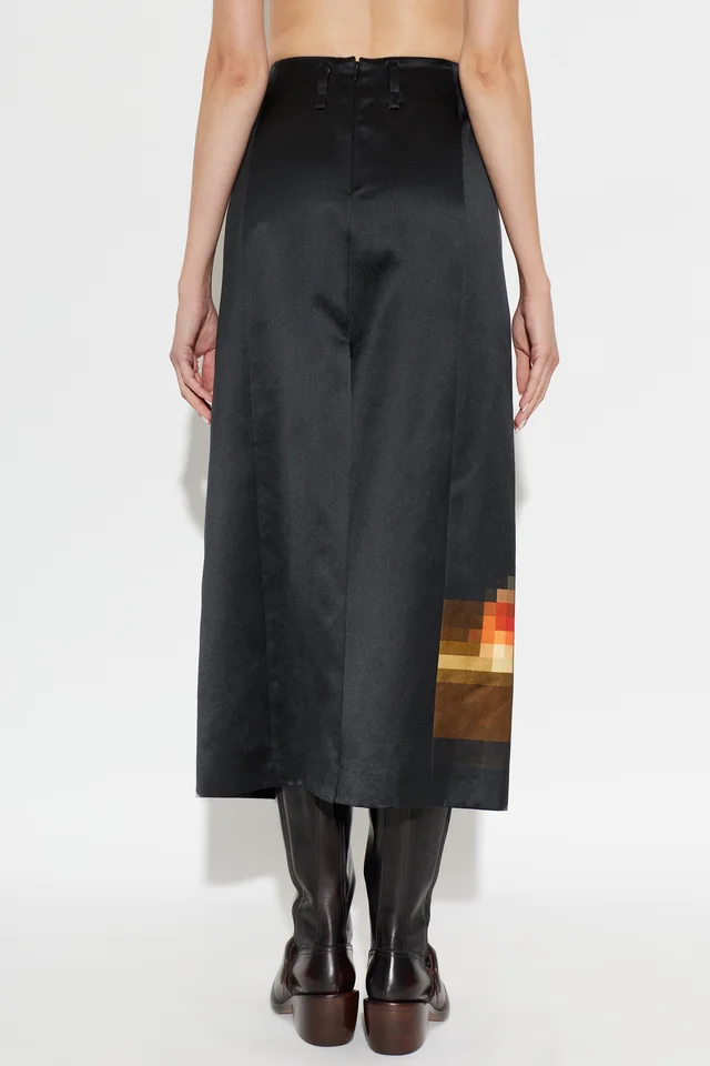 Dries Van Noten long printed skirt, photo 2 of 4 from SENSER
